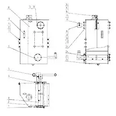 O-RING - Блок «Гидравлический масляный бак 21C0494 002»  (номер на схеме: 22)