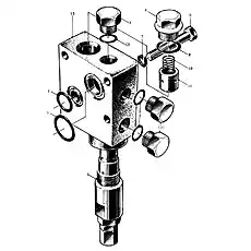 RELIEF VALVE - Блок «Предохранительный клапан 12C0011 001»  (номер на схеме: 1)
