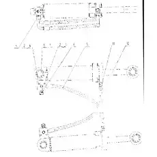 SCREW - Блок «00C1784 001 Линии рулевых цилиндров»  (номер на схеме: 3)
