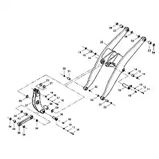 PIN - Блок «Система рабочего инструмента 32E1544 002»  (номер на схеме: 6)