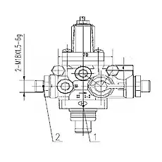 Connector - Блок «Z3BII0902 Сепаратор воды и масла»  (номер на схеме: 2)