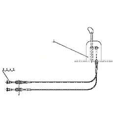 Bore  connector  II - Блок «Z50E1002T38 Механизм управления»  (номер на схеме: 5)