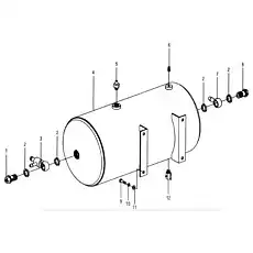 Plug (IV, XI) - Блок «Air Reservoir»  (номер на схеме: 6)
