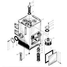 Washer 4 - Блок «Hydraulic Oil Tank»  (номер на схеме: 2)