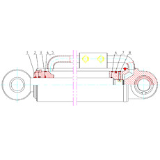 Left And Right Steering Cylinder