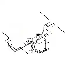 Bolt M8x25 - Блок «Brake Clamp Cooling System»  (номер на схеме: 11)