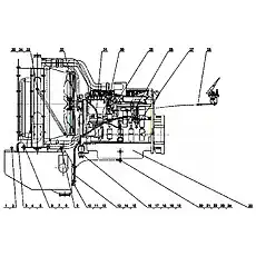Fuel Hose - Блок «Engine System (6CTAA8.3-C)»  (номер на схеме: 30)