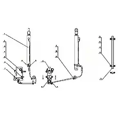 Bolt M8x12 - Блок «Lift Mechanism»  (номер на схеме: 10)