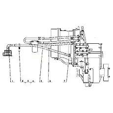 Washer 8 - Блок «Radiator Pipe (WD10G220E21, WD10G220E23)»  (номер на схеме: 4)