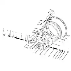 Сердечник клапана - Блок «Z30.2M.3 Гидравлический изменитель (1)»  (номер на схеме: 16)